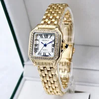 New Women Watch Light Luxury Brand Business Gold Stainless Steel Ladies Fashion Quartz Watches Female Clock Bracelet Wristwatch - Image 5