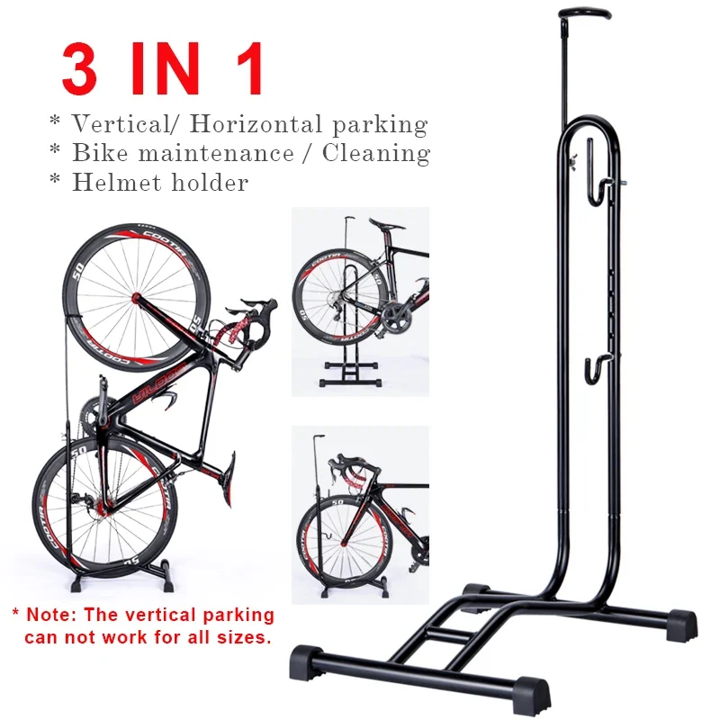Vertical and Horizontal Bicycle Stand Indoor Bike Storage Parking