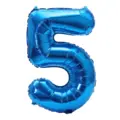Blue number 5
