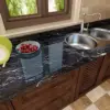 Marble Kitchen Oil-Proof Film Stove Waterproof Moisture-Proof Self-Adhesive Wallpaper Countertop Cabinet Renovation Tile Sticker 4