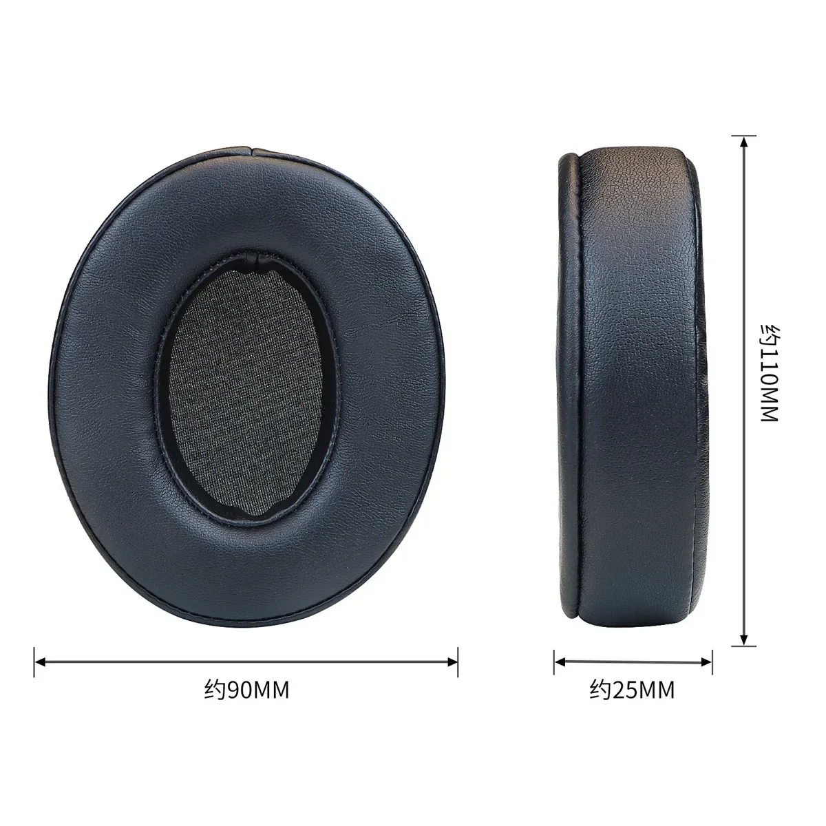 Earpads Cushions for BRAINWAVZ HM5 Sony MDR V6 ZX700 M50 M50X M40X, HyperX Cloud/Alpha Philips SHP9500 Headphones Pad