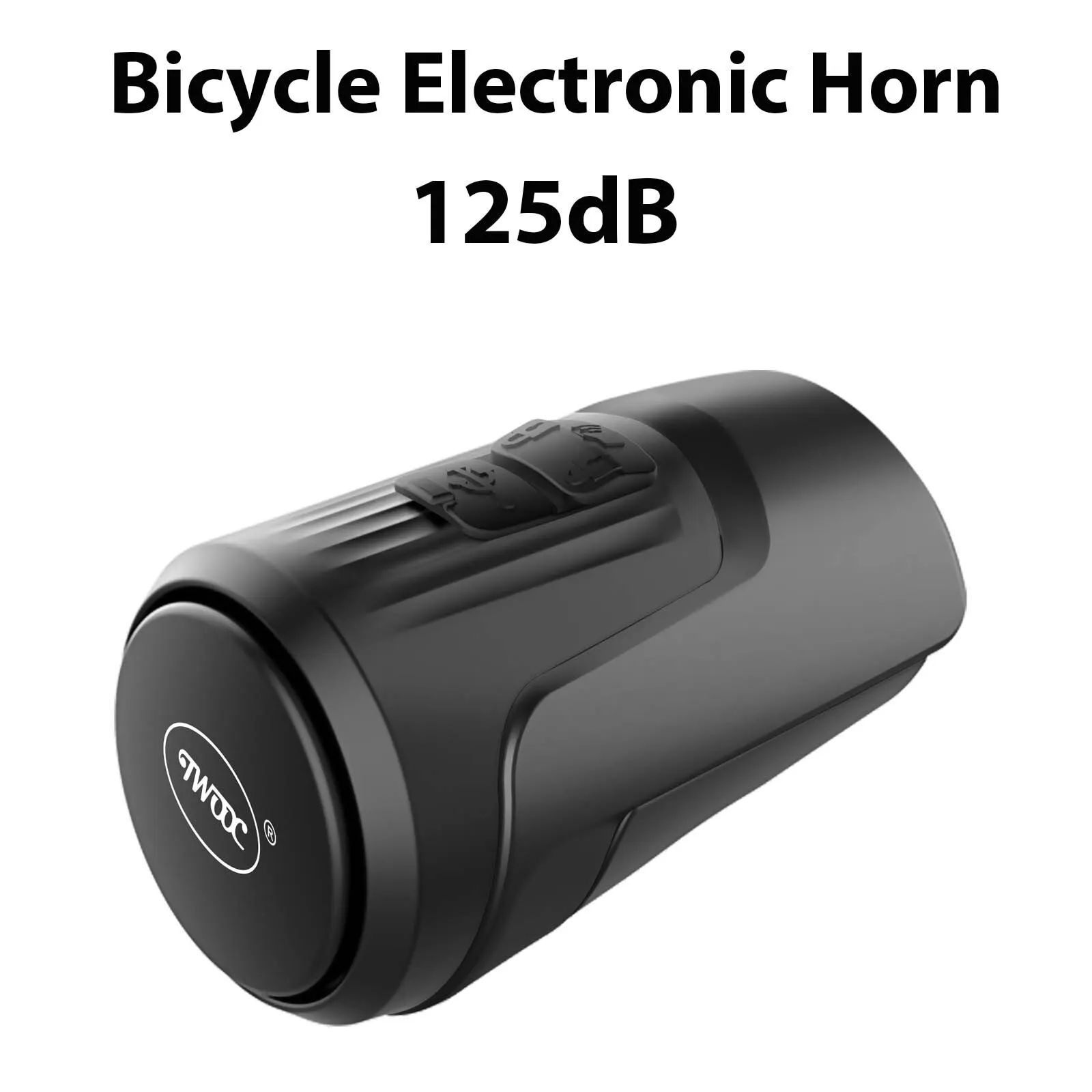 125dB Bicycle Electronic Bell Anti Theft Horn USB Rechargeable Suitable for Mountain Road Bikes Children Scooters bicycle bell mountain bike bell bicycle horn