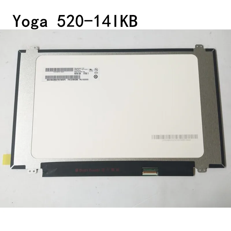 Original Para Lenovo Ideapad Yoga 520 14IKB Laptop B140HAN04.2 FHD Tela