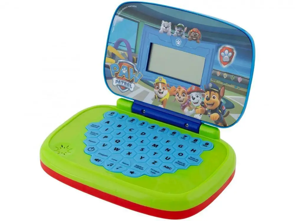 Laptop Infantil Paw Patrol Bilíngue Musical 4