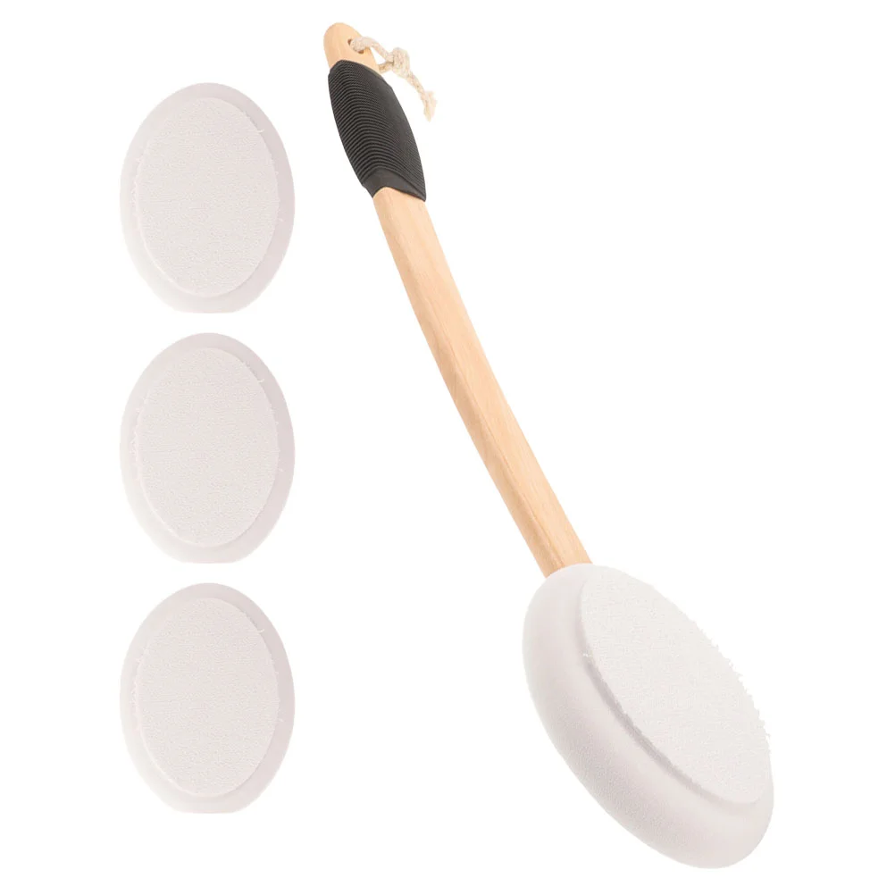 Anti Brush Back Lotion Applicator Back Cream Applicator Cream Sunscreen Shower Sponge Handle Replacement 2