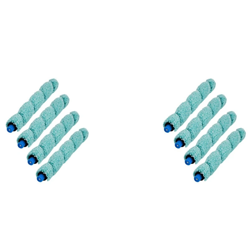 

8Pcs Floor Washing Robotic Cleaner Main Brush Replacement For Ilife W400 Floor Washing Robot Parts Accessories