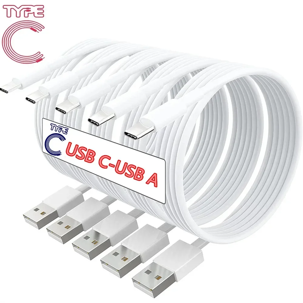2.4A 1M TPE Type C USB A Fast Charging Data Cable Charger For Samsung Xiaomi Huawei Mobile Cell Smartphone USB-C Quick Cord Line Sbd57cf5378ef48bcb441e43f45a3fd66F