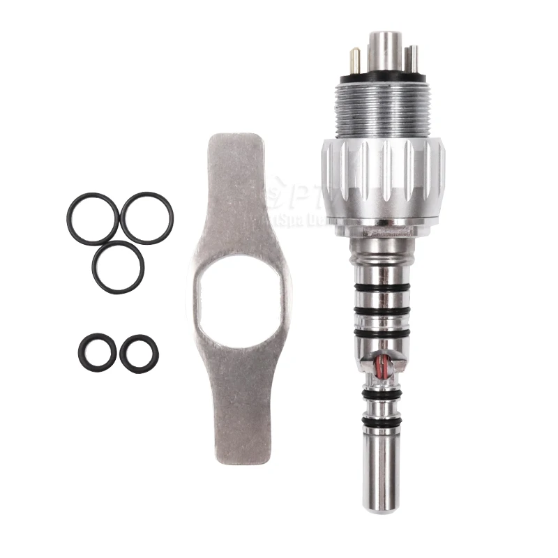 SPTA Dental Kavo 6 holes Quick Coupling Coupler Multiflex Fiber Optic Handpiece With LED Adaptor Spare 6