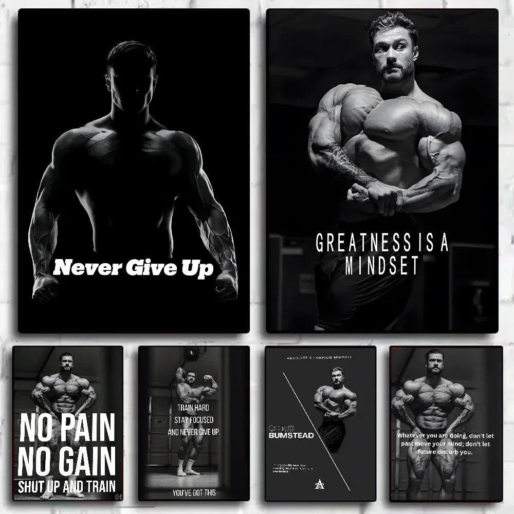Poster Chris Bumstead: The Ultimate Motivational Wall Art for Fitness ...