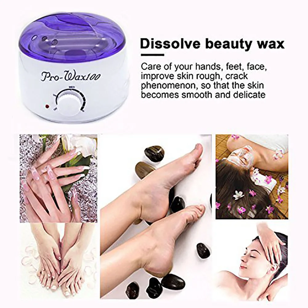 YIKOOLIN Professional Wax Warmer Heater Depilatory Epilator Paraffin Heater Wax Bean Bead Heating Machine Hair Removal Machine 6