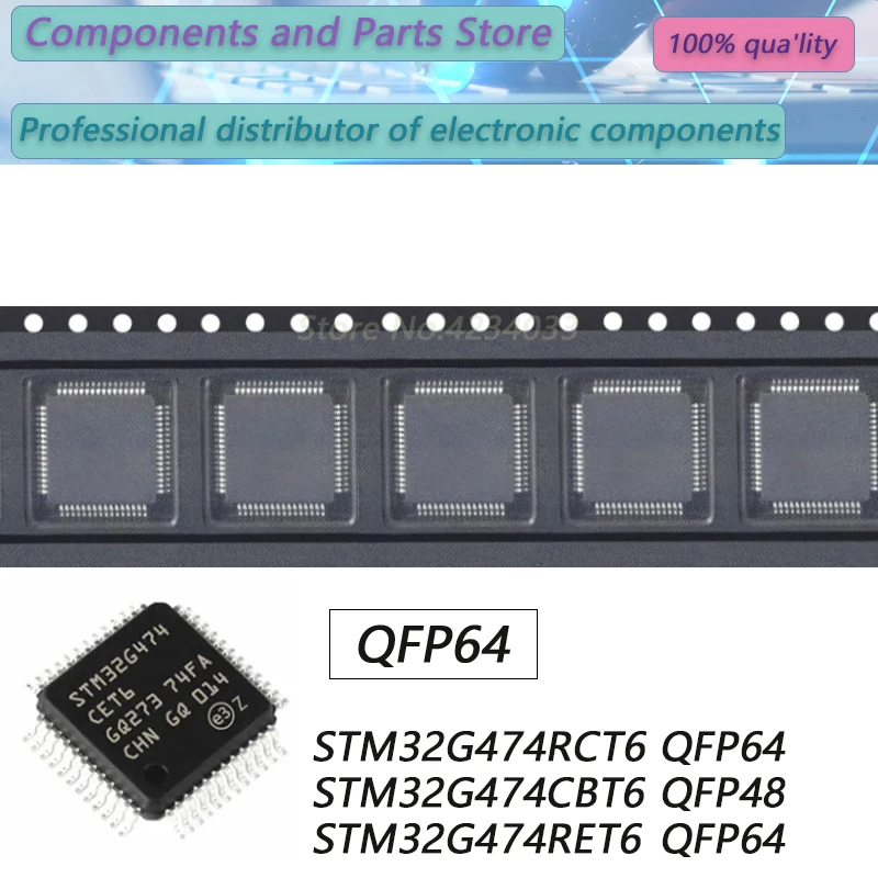

1PCS STM32G474RCT6 STM32G474CBT6 STM32G474RET6 STM32G474 New Original Stock