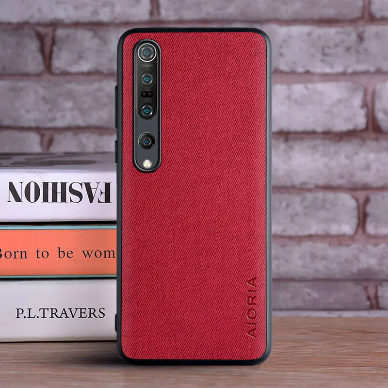 Textile Soft-Touch Case with Durable TPU & Hard PC Construction