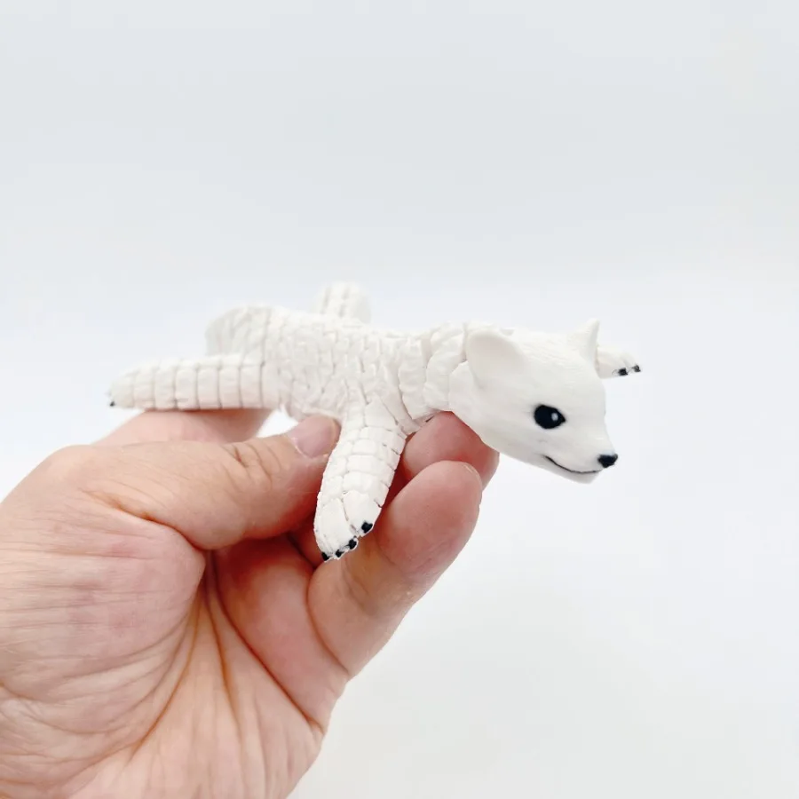 OrsoPolare snodabile 3D - decorazione e antistress 7 OrsoPolare snodabile 3D - decorazione e antistress - immagine 3