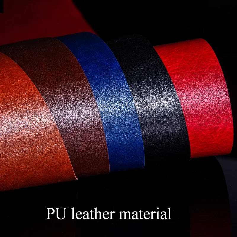 Luxury PU Leather Business Style Phone Case - Solid Color Design