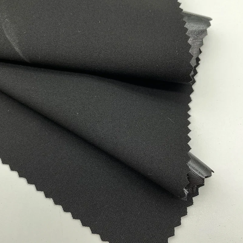 New Four-Sided Knit Bottoming Fabric 0.5m Men's Wear Women's Clothing Children's Wear PU Face Fabric Artificial Leather Clothing