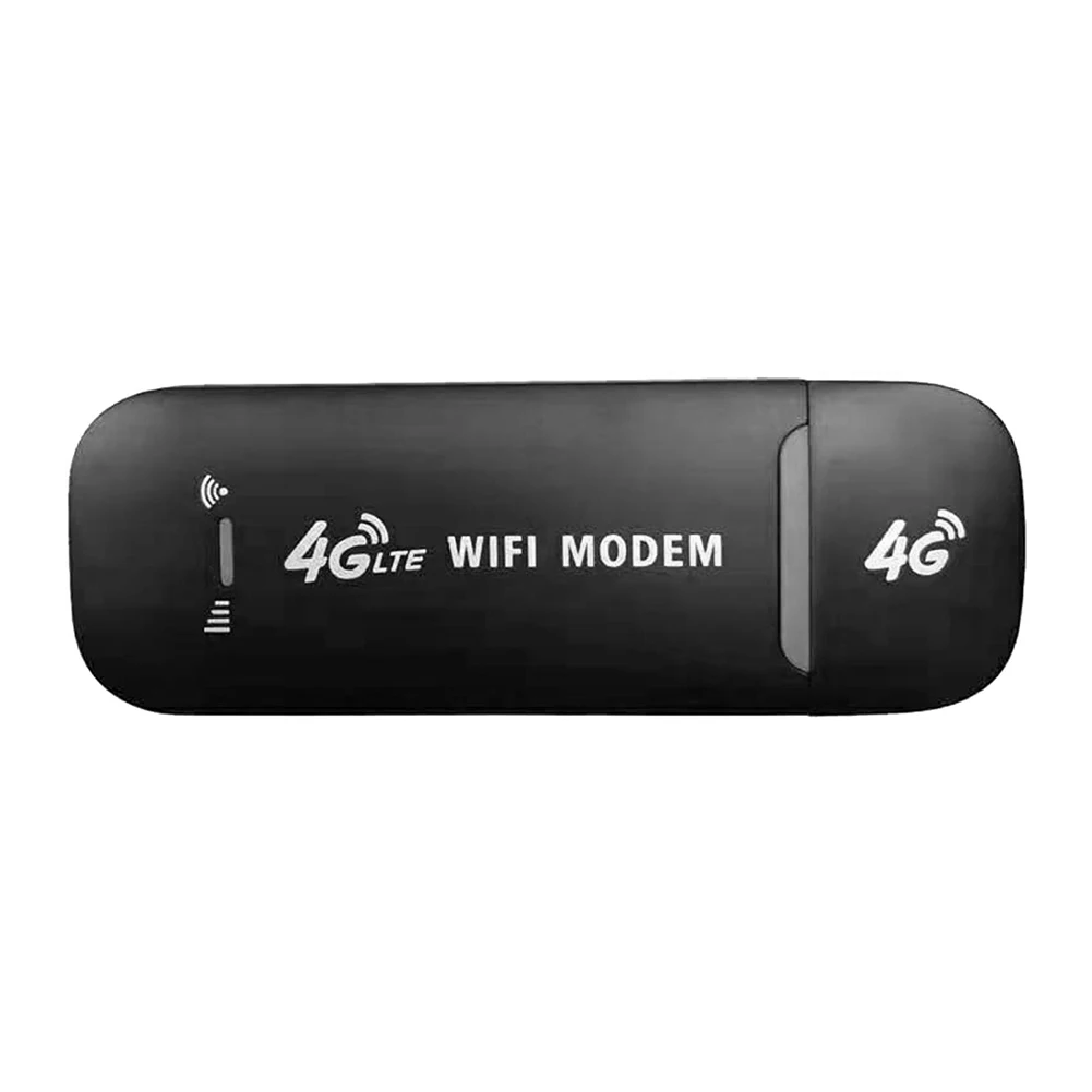 Dongle USB sem fio 4G LTE, Modem portátil, Adaptador WiFi, Roteador de cartão, 150Mbps