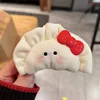 Cute Bow Dumplings Hair Clips for Kids Adult Cartoon Funny Hair Claws Princess Girl Sided Clips Kids Headwear Photography Props 4