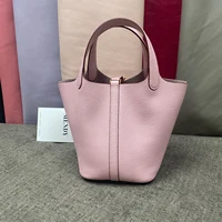 Mendy Brand Bucket Bag 18 22CM Women's Bags Trend 2025 Handbag Genuine Leather Luxury Designer Hand Bag Ladies New In Tote Bag