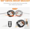 Giraffe Tools Retractable Power Cord Reel, 50ft 12AWG/3C SJT Heavy Duty Extension Cord Storage Reel Wall/Ceiling Mount 6