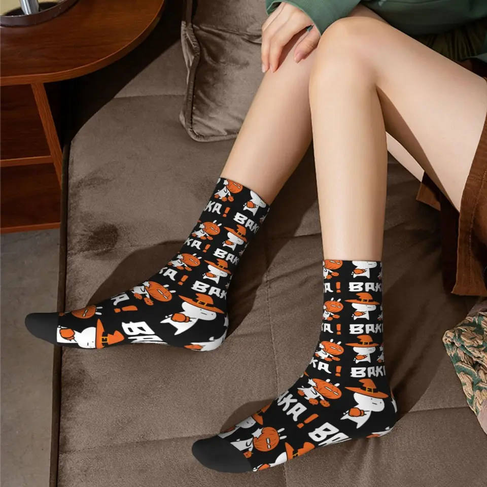 Halloween Banaaan Chaussettes en récupération – Shk
