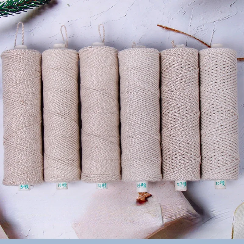 Cotton Paper Wax Wick Candle Thread for DIY Smokeless Soy Wax Candle Making