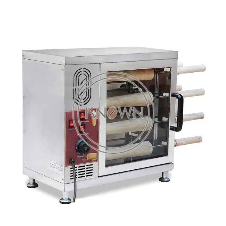 Commercial 110V 220V Electric Chimney Cake Oven Kurtos Kalacs Maker Machine