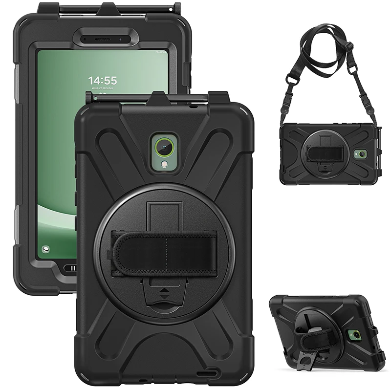 Enhanced Protective 360° Rotating Tablet Case with Stand