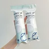 100pcs/200pcs soft and breathable round cotton pad with double-sided texture is used for daily facial cleaning and makeup remova 1
