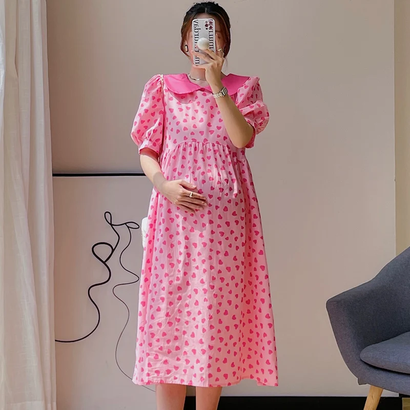 maternity dress korean fashion Korean Fashion Cardigan Maternity Dress for Fall & Winter Season