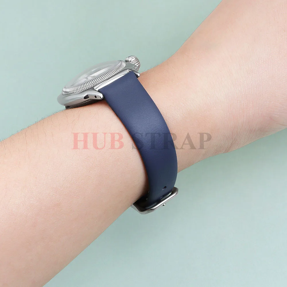 Women's Fashion Genuine Leather Watchband - Small Universal Strap