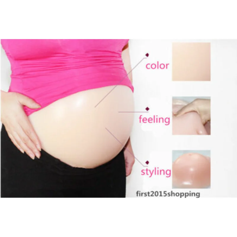 

6-7 Months Fake Pregnant Belly Uplift Silicone Belly Cosplay Props Film Television Actors Commonly Used Props