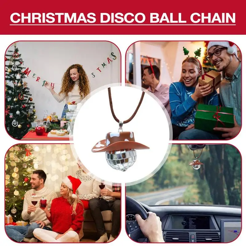 

Silver Disco Mirror Balls Reflective Mirror Disco Ball Pendant Christmas Hanging Disco Ball Dangling Ornaments for Festive Gifts