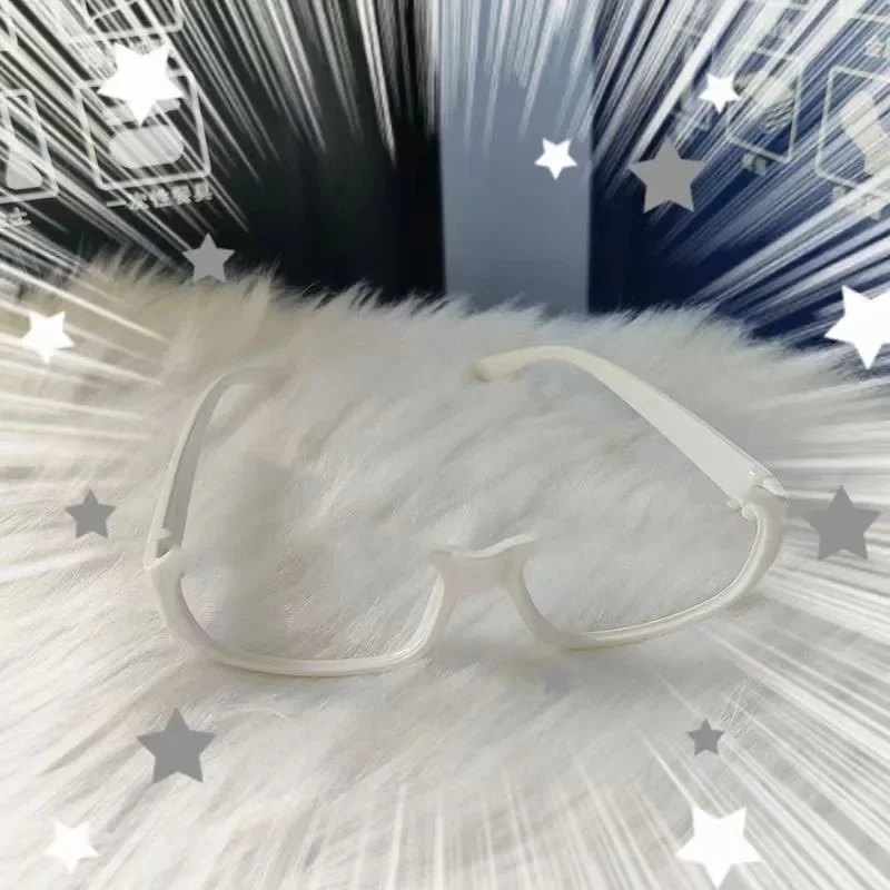 Trigger Happy Havoc Togami Byakuya Anime Cosplay Glasses Eyewear Half Frame Unisex Costume Accessories Props