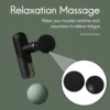 6PCS/Set Muscle Relaxation Massage Jigsaw Electric Massagers Adapter Percussion Massage Tips Kit Attachment Massager 3