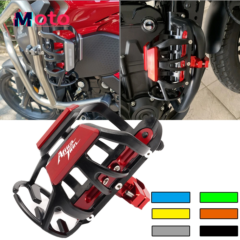 Per Honda Crf 1000L Crf1000L Africa Twin All Year Universal Moto Beverage Water Bottle Cage Drink Cup Holder Sdand Mount