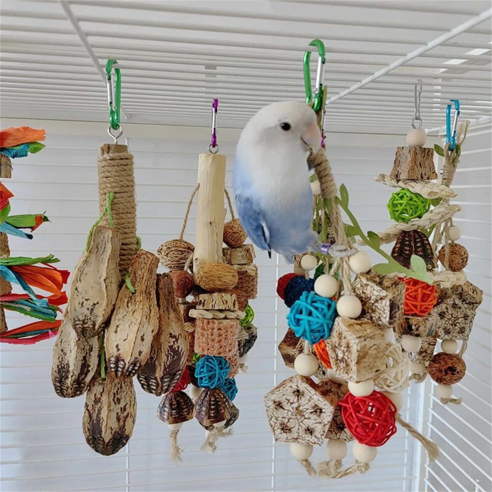 Bird Toys for Cage 2 Bird Toys for Cage 2