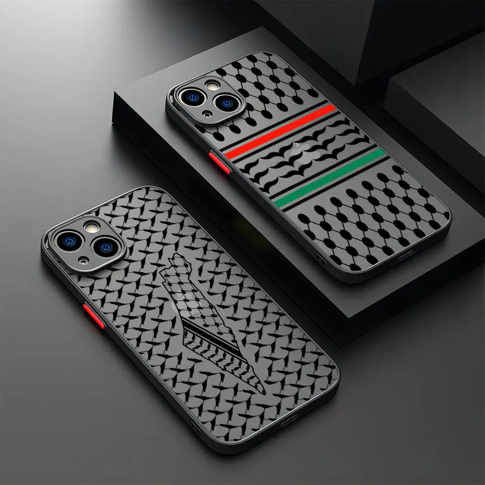 Hattah Keffiyeh Design Premium Phone Case – Sleek and Protective Cover