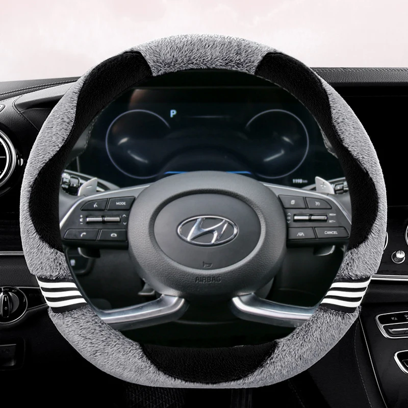 

Зимние плюшевые D-образные аксессуары для Hyundai Creta II 2021 2022