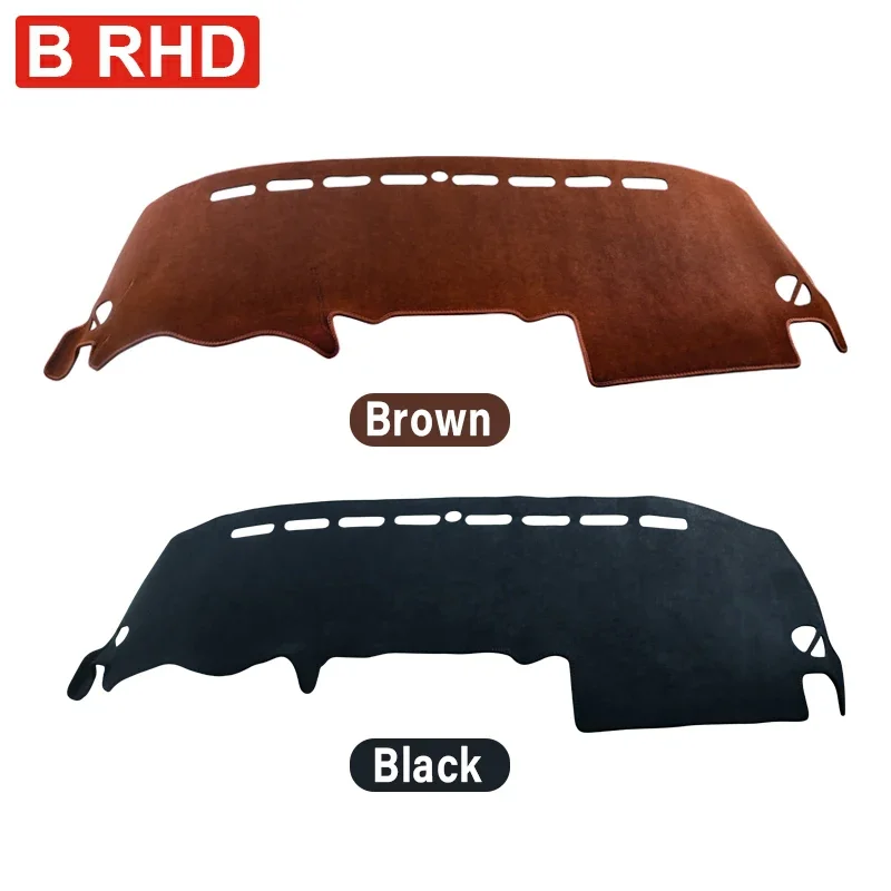 Dashboard Cover Protector - Anti-UV, Light-Absorbing Instrument Panel Mat