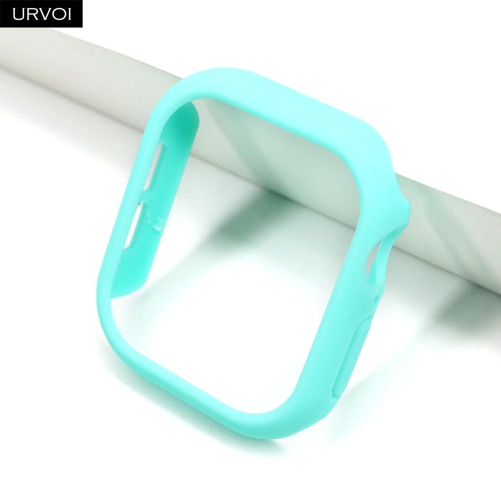 Premium Ultra-Thin Candy PC Case for Smartwatch - Sleek Protective Bumper Frame Accessory