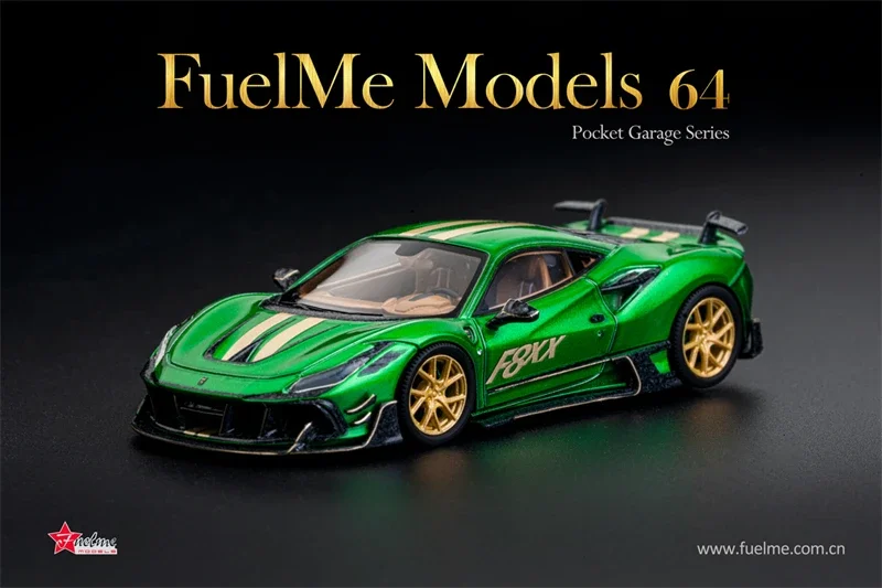 

Модель автомобиля FuelMe 1:64 F8 Tributo Mansory F8XX limited299 из смолы