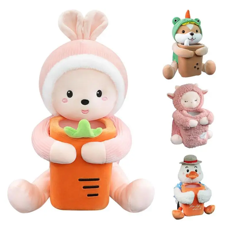 

Автомобильная корзина для мусора с плюшевым покрытием, коробка для салфеток, многофункциональная портативная автоматическая коробка для хранения пыли, корзина для отходов, аксессуары для интерьера