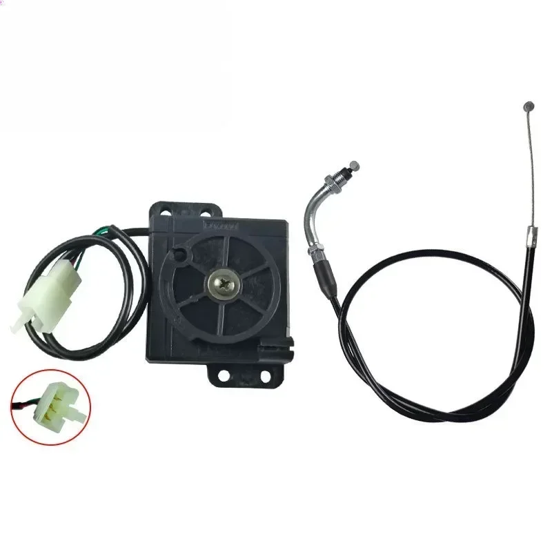 Electric Bike Motorcycle Twist Grip Cable Easy to Use Handlebar Cable Flexible Handlebar Adjuster Achieve Smooth Powerful Output