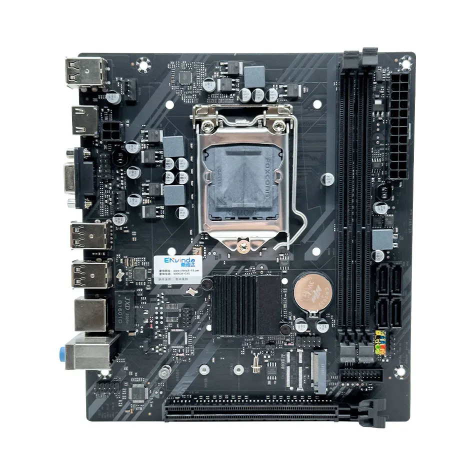 ENVINDA H61 マザーボード LGA 1155 キット Intel Core CPU 第 2