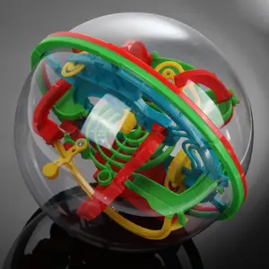 Bola de laberinto de inteligencia mágica 3D clásica para niños, juguete de  IQ, bola magnética de equilibrio, juego de rompecabezas de mármol para  niños y adultos, regalo de Navidad