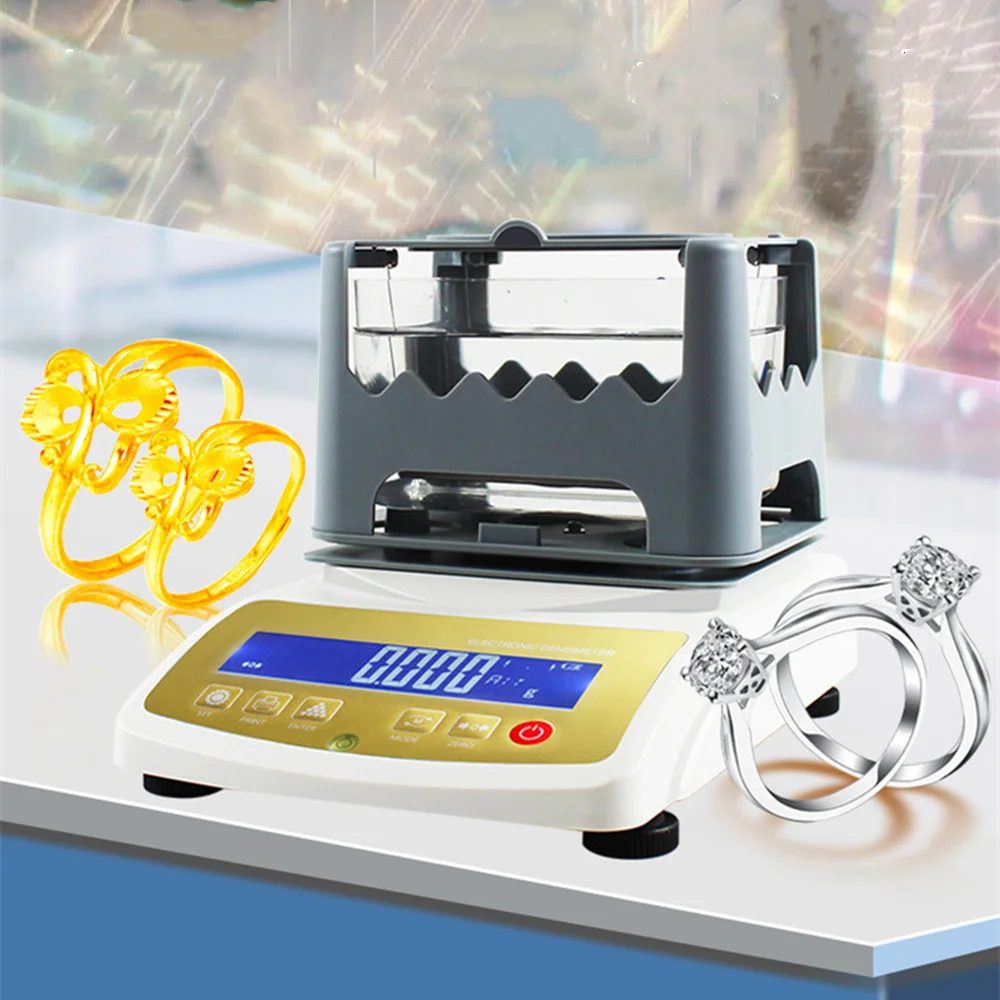 Gold Purity Tester Machine For Jewelry Industry Bank Pawn Industry Gold Precious Metal Research Lab 110-220V