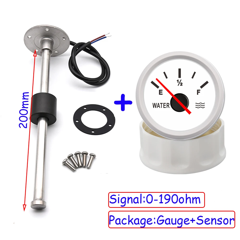 Medidor De Nivel De Aguas Residuales De 0 ~ 190 Ohm, 52mm, | Cuotas sin interés