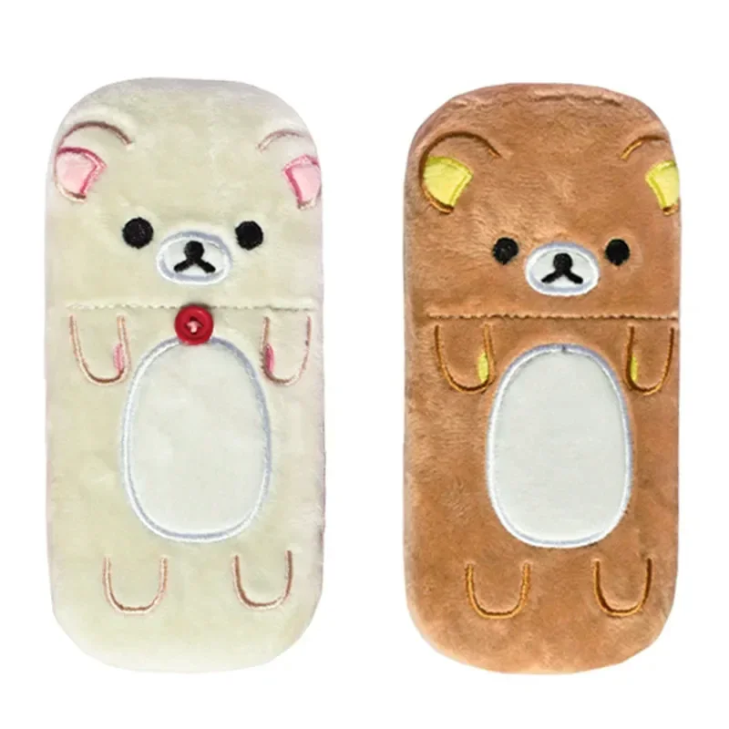 

Новые милые искусственные очки, футляры для очков, милые Мультяшные аниме футляры для очков, органайзер для очков