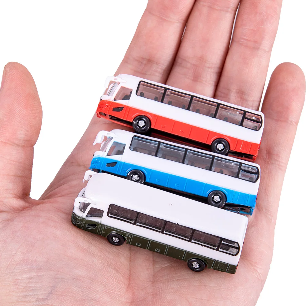 Miniature Model Car/Bus Scale 1:150 Kid Toy Vehicle City Sand Table ...