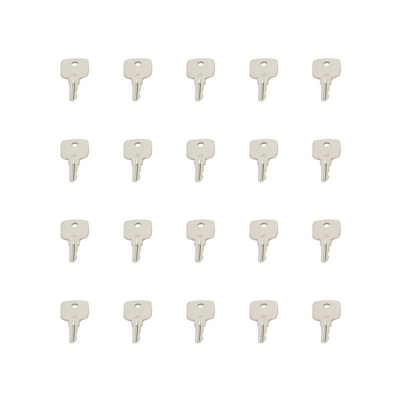 20Pcs AR51481 Ignition Keys Compatible with John Deere Compact Tractors 655 755 756 830 855 856 955 4200 4300 4400 4500 4600